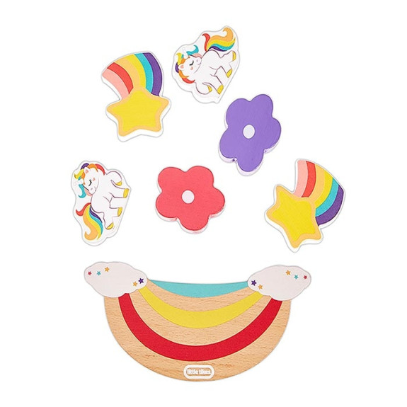 Little Tikes Wooden Critters Balancing Toy Asst - Unicorn