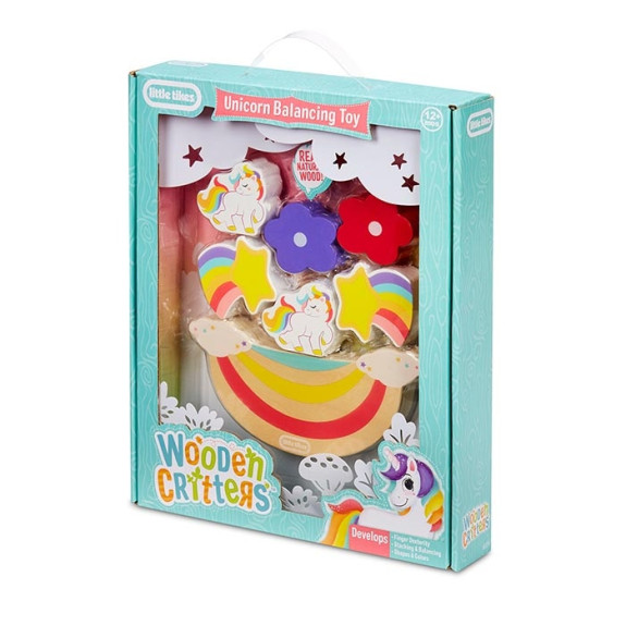 Little Tikes Wooden Critters Balancing Toy Asst - Unicorn