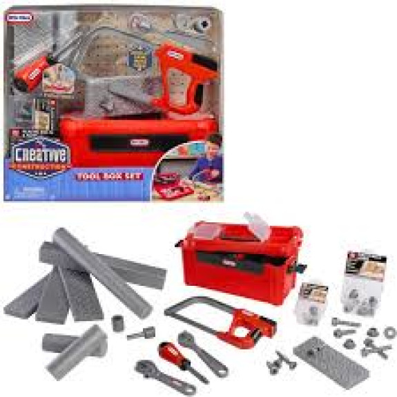 Little Tikes Creative Construction Tool Box Set