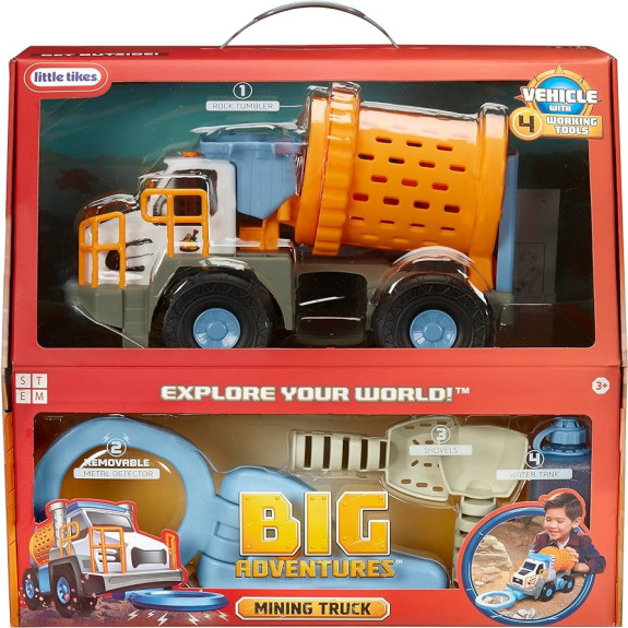Little Tikes Big Adventures Mining Truck