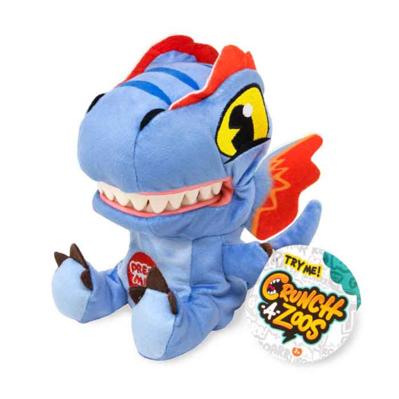 Crunchazoos Little Bites Dinosaur Blue