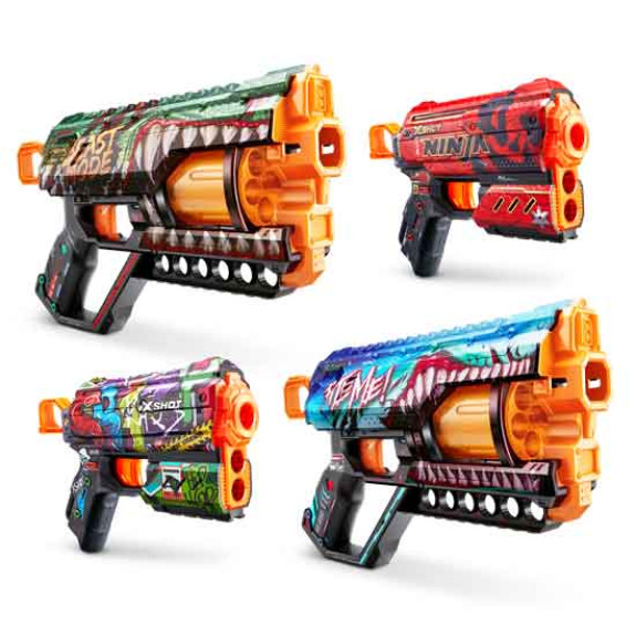X-Shot Mix Combo 2Pk Griefer And 2Pk Flux