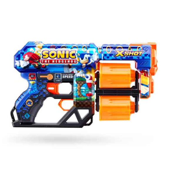 X-Shot Skins Dread Sonic (12 Darts) Open Box,Bulk