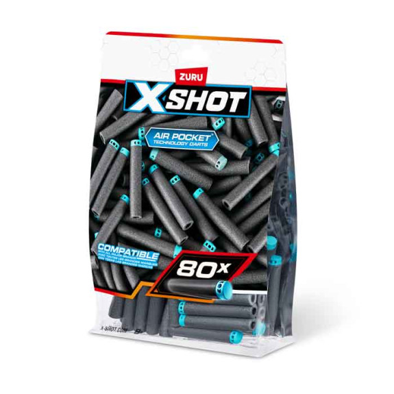 X-Shot Excel Refill Darts 80pcs