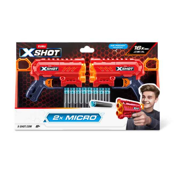 X-Shot Excel Micro 2.0 2pk