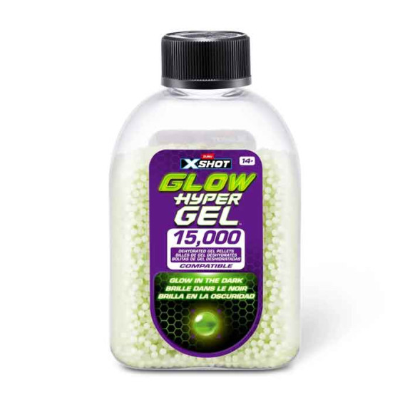 X-Shot Hyper Gel Glow In The Dark Gellet Refill (15,000pcs)
