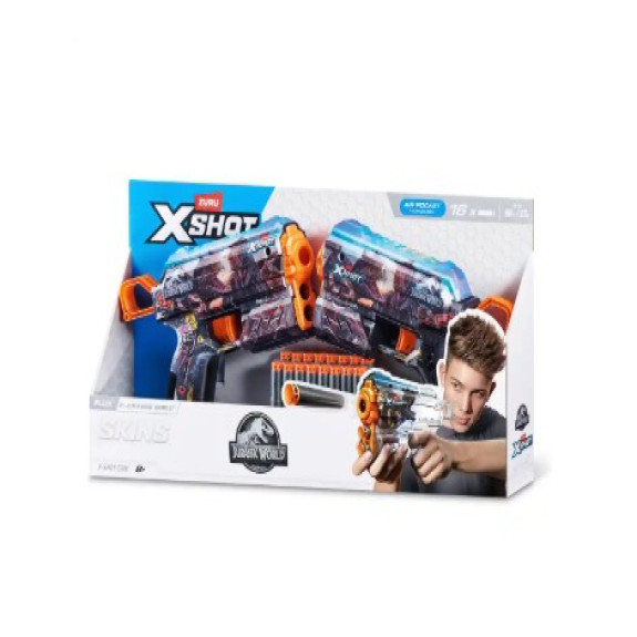 X-Shot Skins Jurassic Flux Combo 2pk