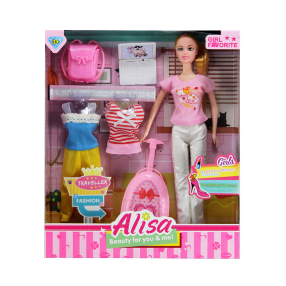 Doll set: Alisa The Traveller