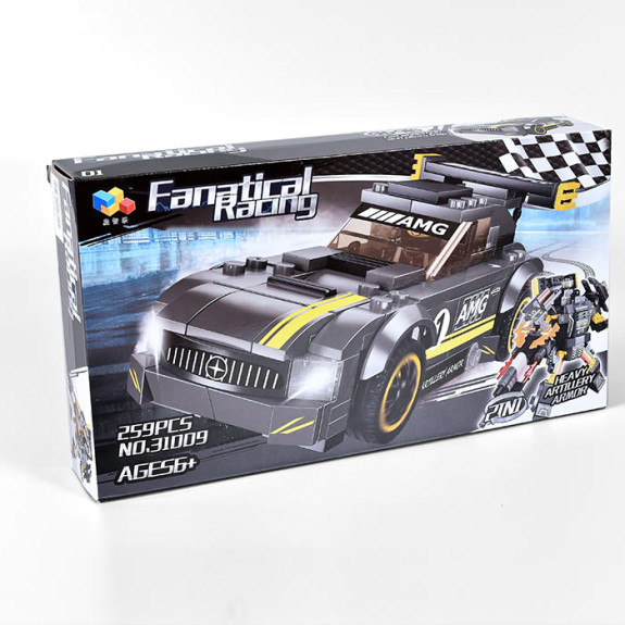 Building Racing Car : Black