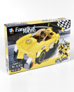 Building Racing Car : Yellow