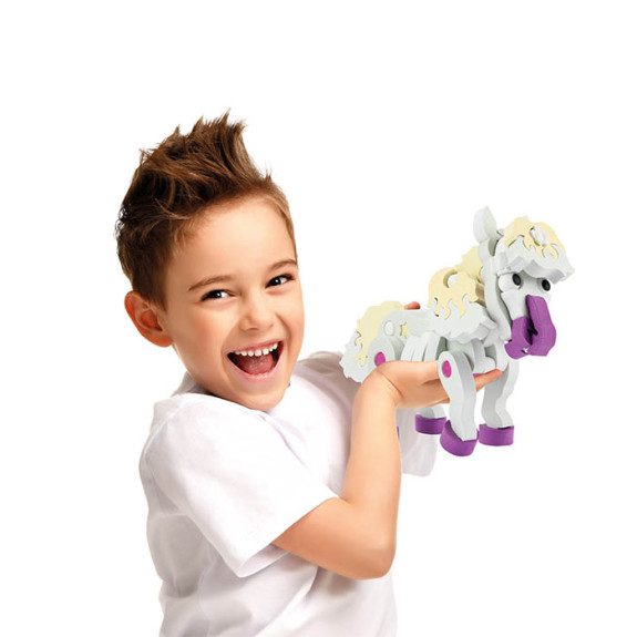 Building Blocks : 3D Foam Horse