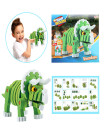 Building Blocks : 3D Foam Dinosaur Triceratops