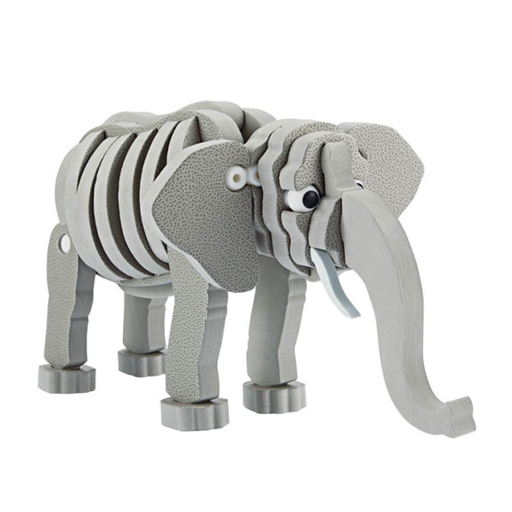 Building Blocks : 3D Foam Elephant