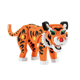 Building Blocks : 3D Foam Tiger