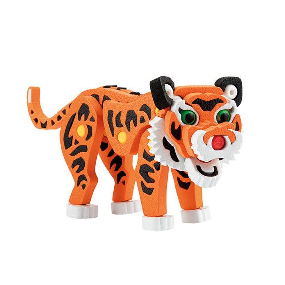 Building Blocks : 3D Foam Tiger