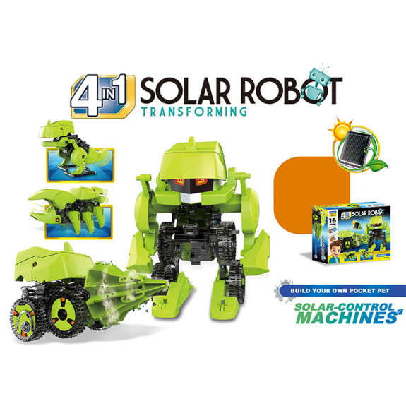4 In 1 Solar Robot