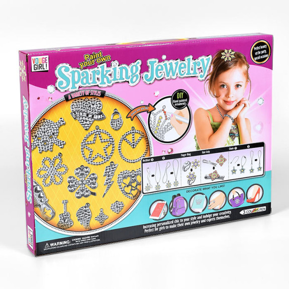 Accessories : Paint your own Sparking Jewelry 2