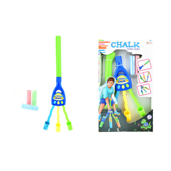 Chalk with rake