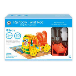 Rainbow Twist Rod - Blue