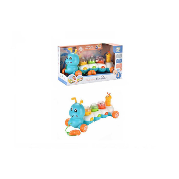 Play Set: Pull-Line Caterpillar