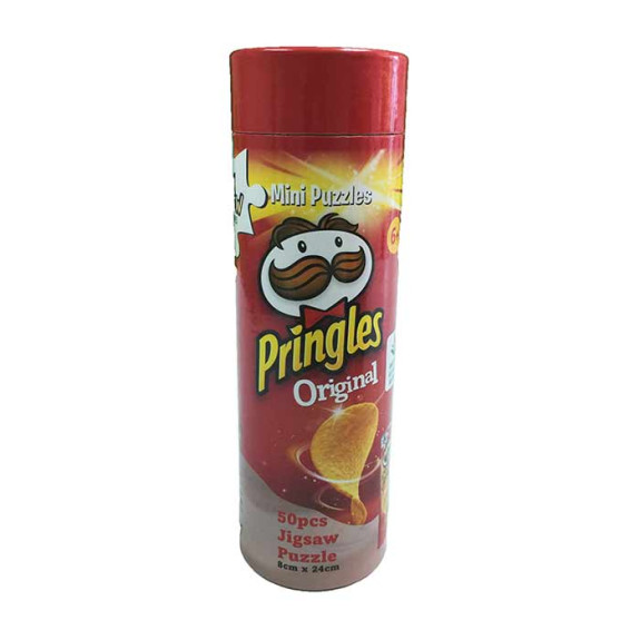 YWOW GAMES PRINGLES ORIGINAL 50 PCS MINI JIGSAW PUZZLE - ORIGINAL