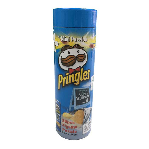 YWOW GAMES PRINGLES ORIGINAL 50 PCS MINI JIGSAW PUZZLE - SALT VINEGAR