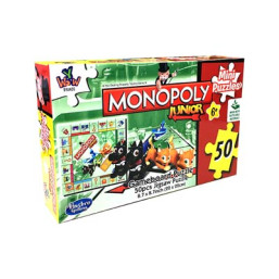 YWOW GAMES MONOPOLY 50 PCS MINI JIGSAW PUZZLE