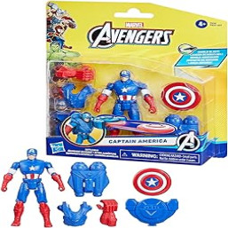 4IN Captain America Battle Gear