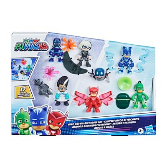 PJM HERO VS VILLAIN FIGURE SET