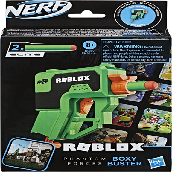 HASBRO NERF MS ROBLOX PHANTOM FORCES BOXY BUSTER