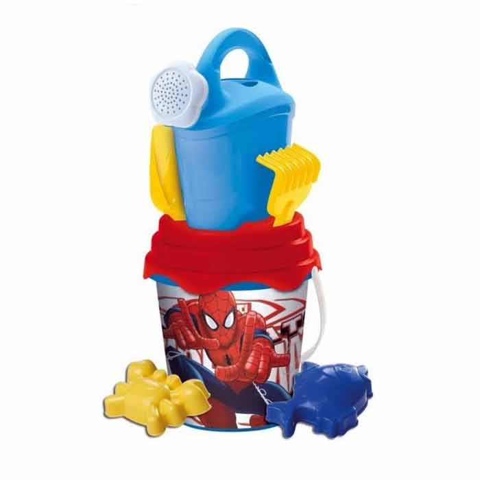 MONDO DLX BUCKET SET 17CM SPIDERMAN