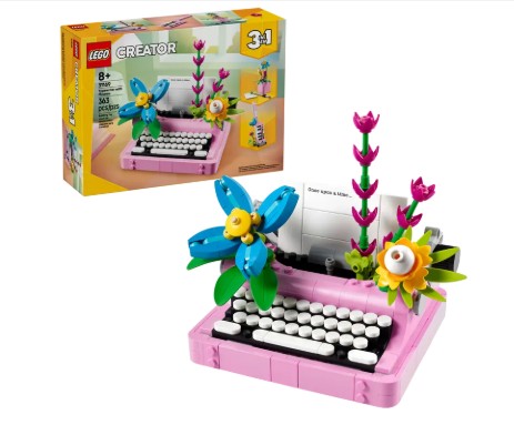 LEGO 31169 Typewriter With Flowers