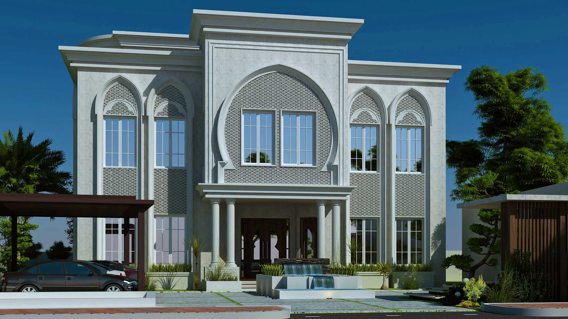 Architectural Facade in Qatar