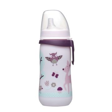 Поїльник непроливайка з широким горлечком NIР Actiflex 330 мл 35050