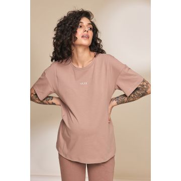 Футболка для вагітних і годуючих Юла Мама Muse Коричневий NR-33.011 L