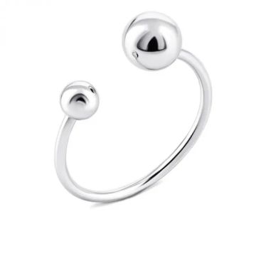 Серебряное кольцо Silvex Геометрия К2/1053 15,5