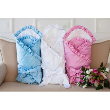 Конверт-ковдра на виписку зима Flavien 1007/01/у білий