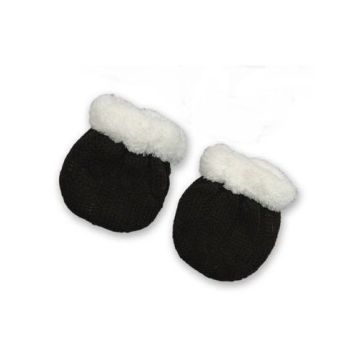 Рукавички для новонароджених Бетіс Сніжок-2, шоколадний 56-38