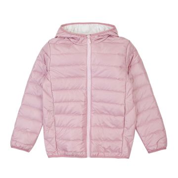 Демисезонная куртка для детей ЛяЛя 5 - 17 лет Плащевка Розовый/Молочный 2ПЛ103_3-03 128