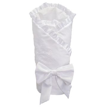 Конверт-ковдра для новонародженого демісезонний Flavien 1055/01 білий