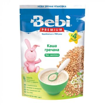 Каша гречана Bebi Premium Безмолочна 200 г 1105040