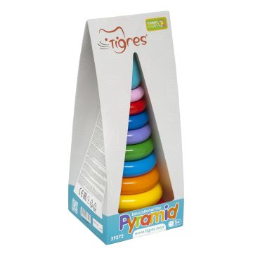 Розвиваюча гра Тигрес Пірамідка Люкс 39372