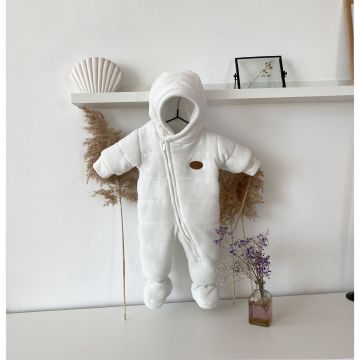 Демісезонний комбінезон дитячий Kid's Fantasy Marshmelloy 3-12 міс Молочний 10103 80