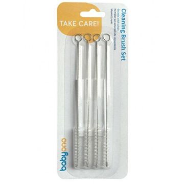 Йоржики для соломинок і трубочок BabyOno 4 шт. 733