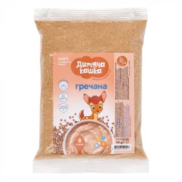 Каша гречана швидкого приготування Вайс Дитяча кашка 110 г 1181102
