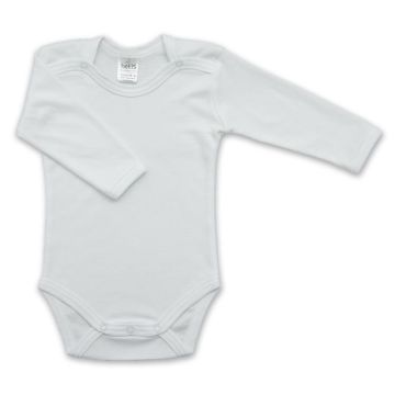 Боди для детей с длинным рукавом Бетис Класичний Белый от 9 до 12 мес 27078334 80