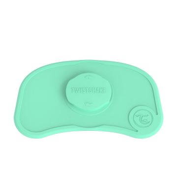 Силиконовый коврик на стол для кормления детей Twistshake 0+ мес Мятный 78335