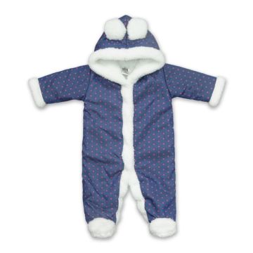 Комбинезон-человечек Бетис Джинсік, синий/малиновый 68