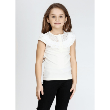 Детская блузка для девочки Vidoli от 10 до 11 лет Молочный G-17548S 146