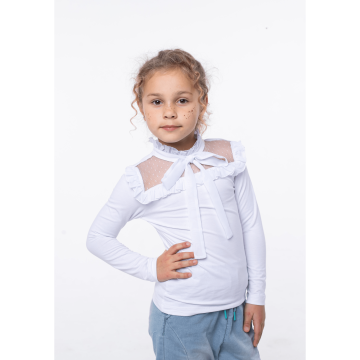 Детская блузка для девочки Vidoli от 7 до 11 лет Белый G-20923W 146